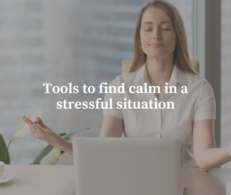 Tools to find calm when stress hits at work